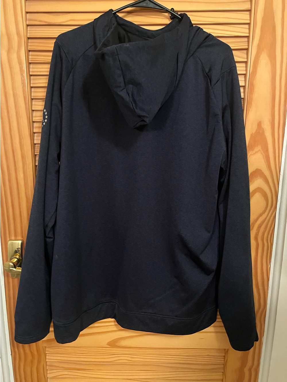 UNRL Barstool Sports 'Spittin' Chiclets' Navy Pullover Hoodie L - Picture 2 of 4